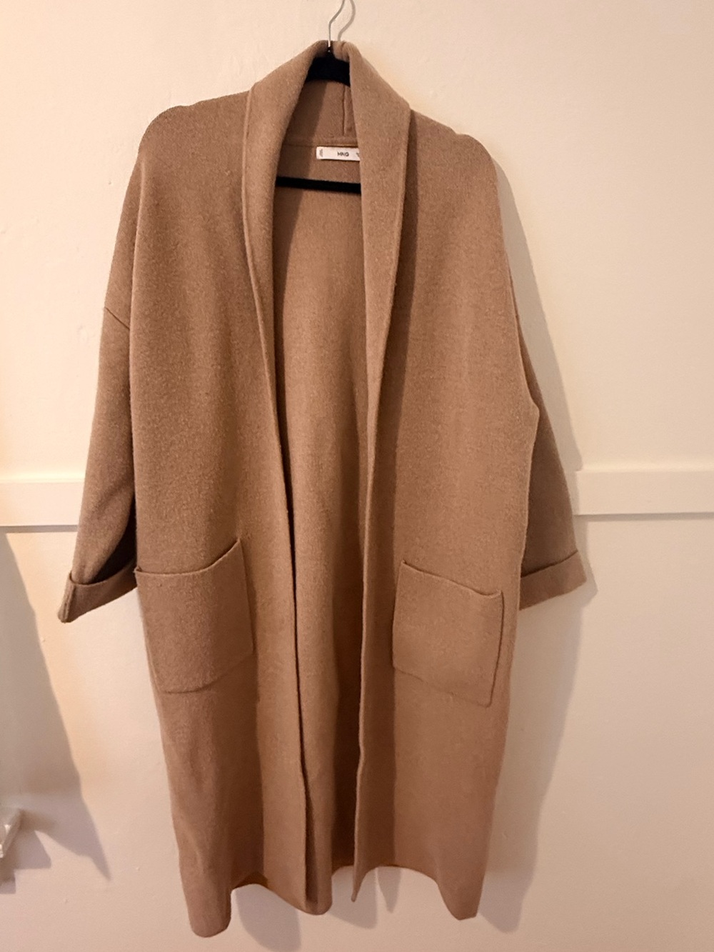 Mango oversized knitted coat/cardigan